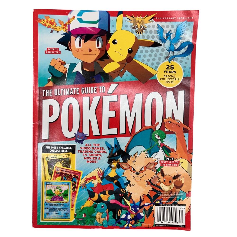 Anniversary Spotlight The Ultimate Guide To Pokemon 25 Years Collector's Issue